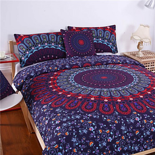 Love Stretches Bedding Bohemian Style Retro Duvet Cover and Pillowcase Twill Twin Full Queen King Sale